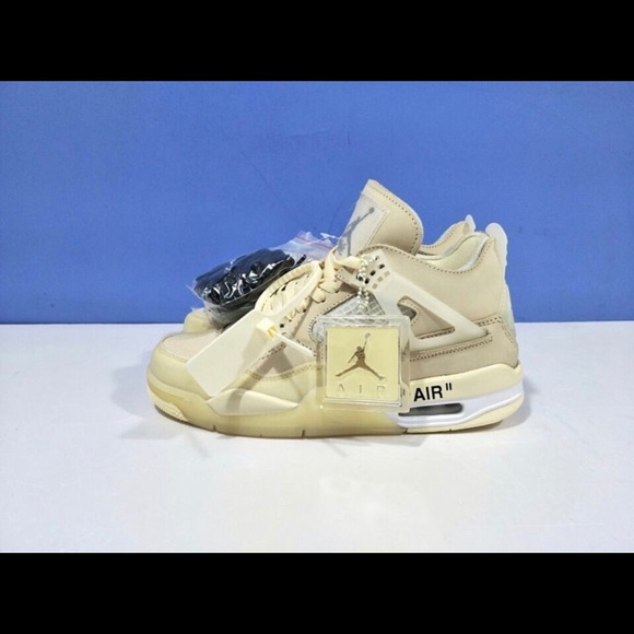 off white x wmns air jordan 4
